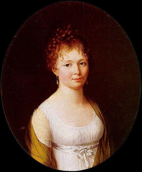 Louis Leopold  Boilly Portrait of Gabrielle Josephine du Pont Germany oil painting art